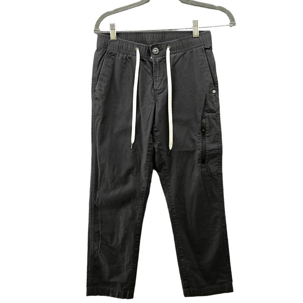 Vuori Black Ankle Cropped Pants
